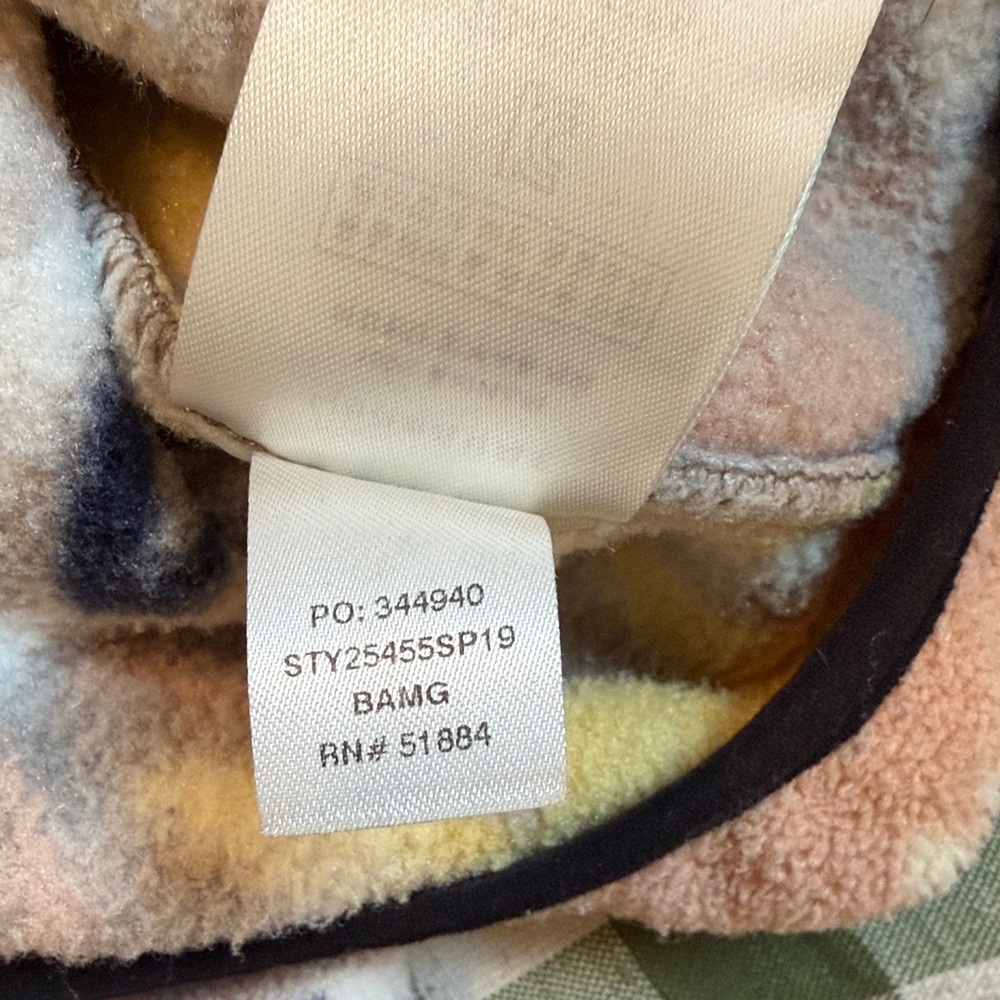Patagonia Multicolor Geometric Snap-T Fleece Pullover, Ladies M - Picture 5 of 5